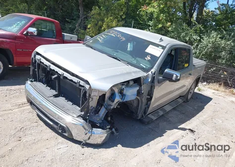 2019 GMC Sierra 1500 Slt from USA, damaged, VIN 3GTU9DEL8KG280704